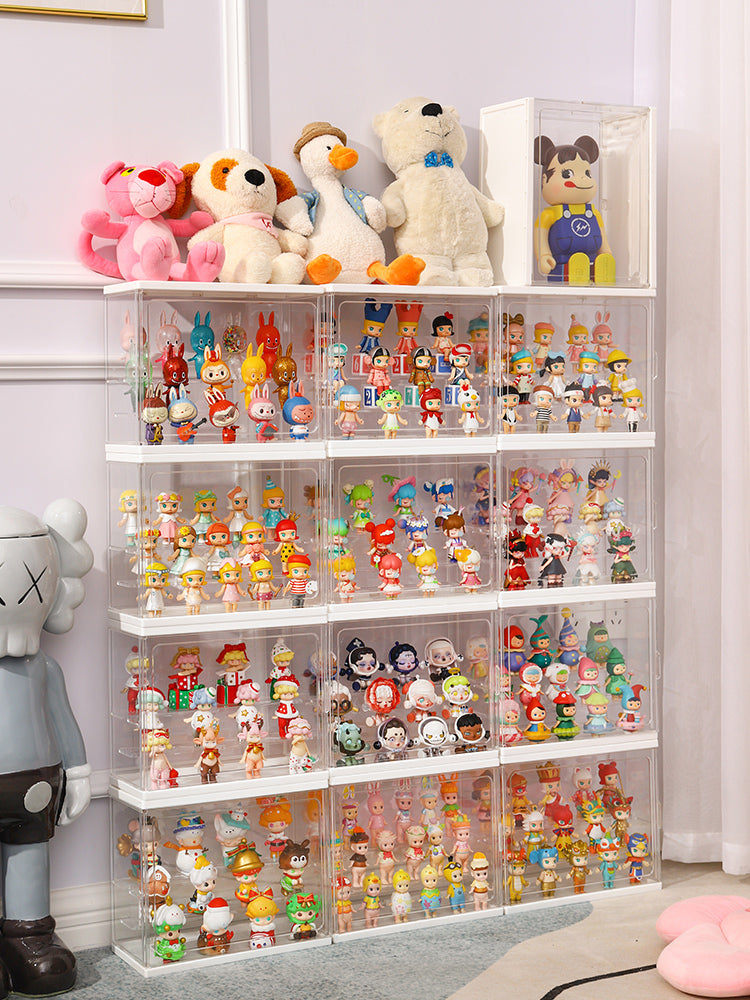Acryl Blind Box Showcase Actiefiguren Display Case Model Collectible  Stofdicht Artcrafts Doos Speelgoed Pop Organizer Nieuwe - AliExpress