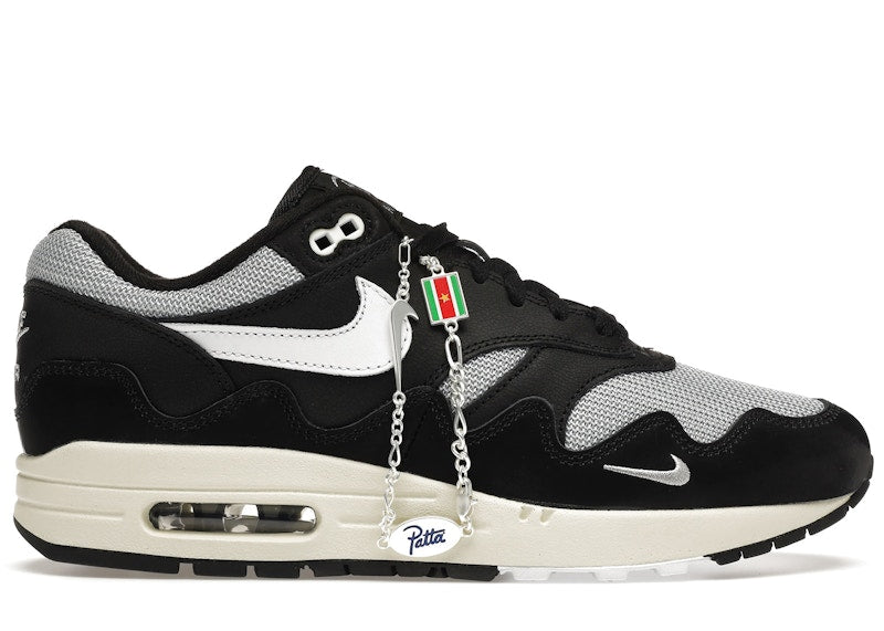 Nike Air Max 1 Patta Waves Black (with Bracelet)