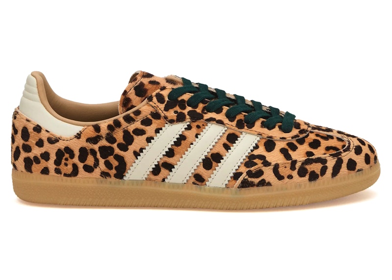 adidas Samba OG Leopard Magic Beige (Women's)