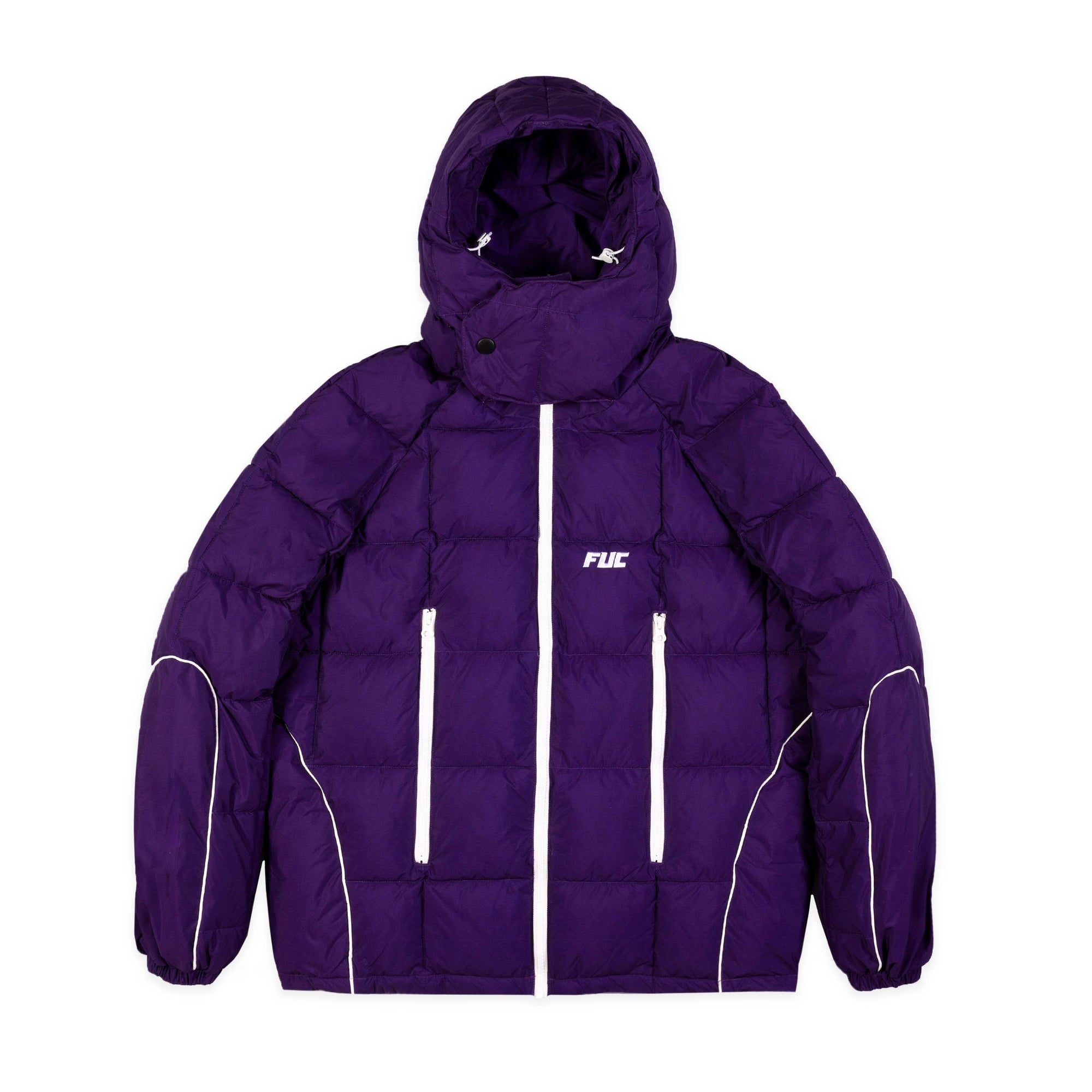 FUC Blocked Puffer Purple