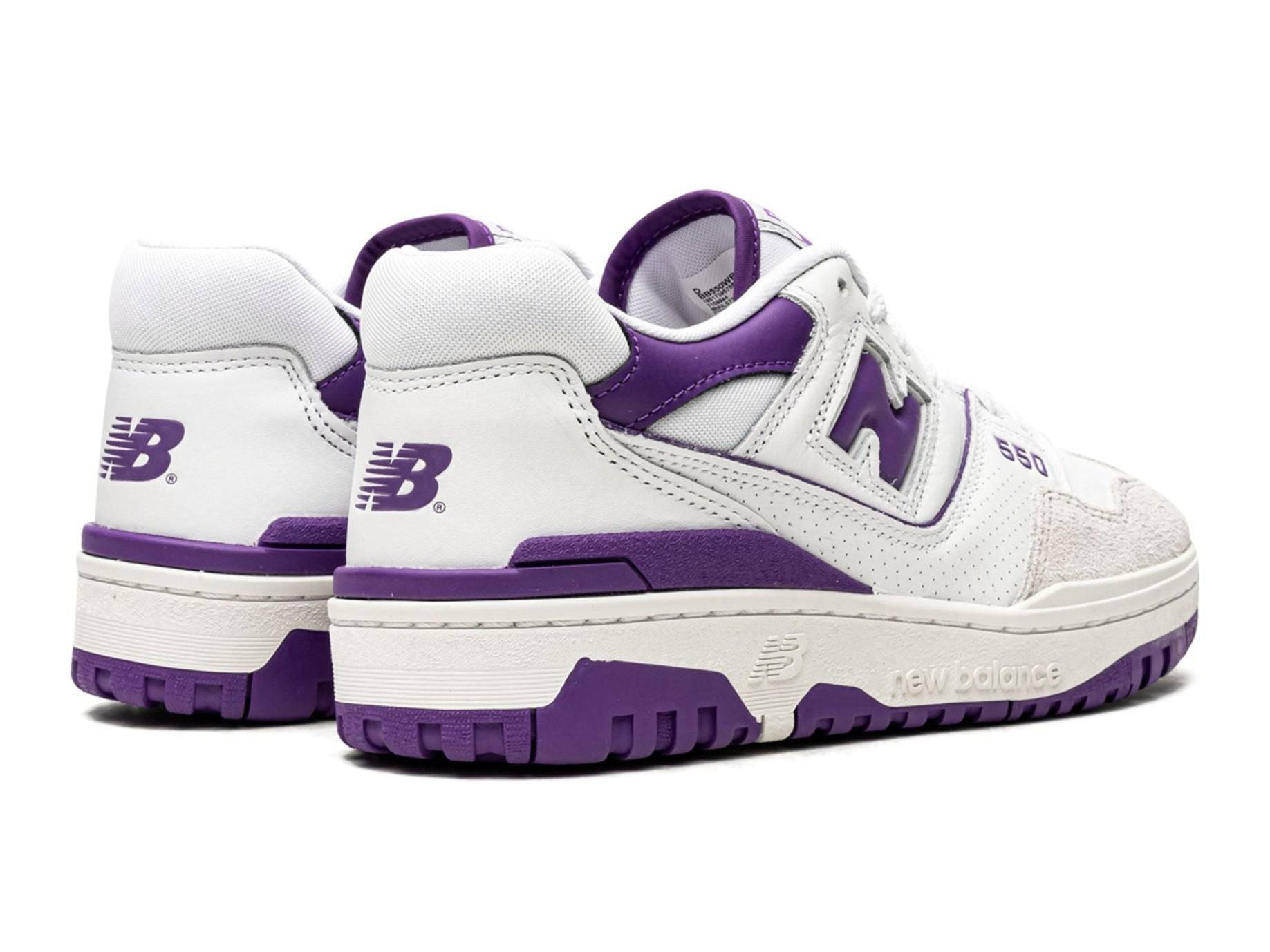 New Balance 550 White Purple